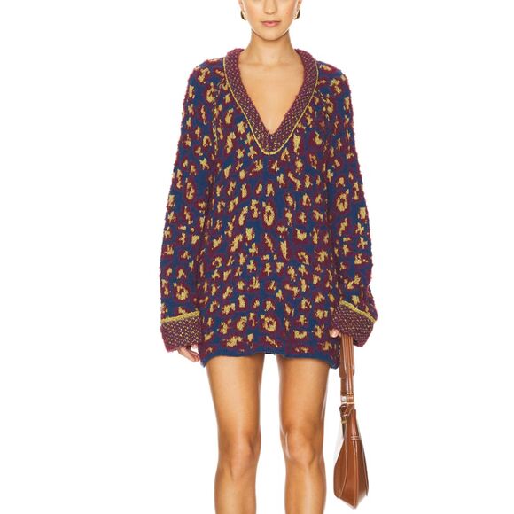 Free People Sweaters - FREE‎ PEOPLE Little Animal Oversized Pullover Sweater Medium